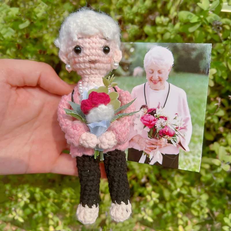 Custom Crochet Portrait Dolls