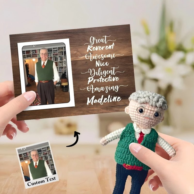 Custom Crochet Portrait Dolls